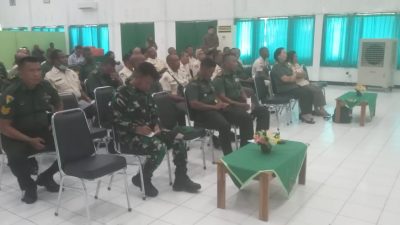 Pensiunan TNI dan PNS TNI Makorem161 / Wira Sakti Ikut Giat Sosialisasi Hak dan Kewajiban Peserta Asabri