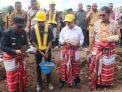 RS. Pratama Amfoang Siap Di Bangun, Ditandai Dengan Peletakan Batu Pertama Pembangunan