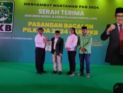 George Hadjoh Walde Taek Resmi Terima SK PKB Untuk Pilkada Kota Kupang