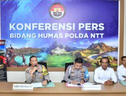 Bidhumas Polda NTT Gelar Konferensi Pers Terkait Penanganan Kasus Ipda Rudi Soik